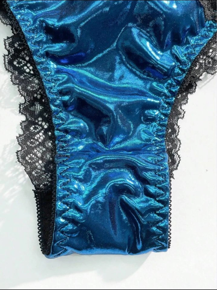 Panty liso satinado (juego de 3 piezas) Foto 3 de 4