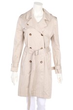 Cyrillus PARIS Manteau Trench Avec Ceinture F 38 = D 36 Beige