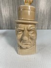 W.C. Fields Kentucky Bourbon Whiskey Decanter 4/5 qt Empty 9" Tall vintage — photo 2