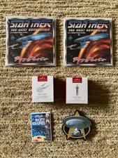 Star trek magnet mini ornament birthday card collection NextGen Spock Enterprise