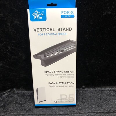Vertical Stand Dock Cooling Mount Bracket Base for PS5 CD Driver Game Console
