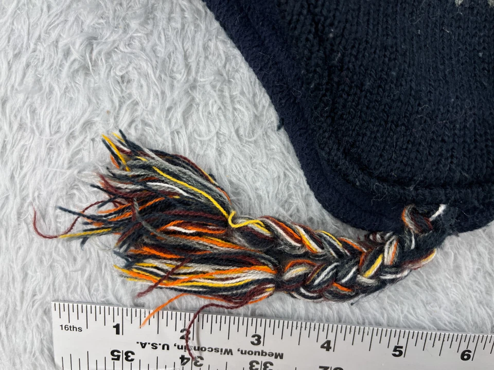 The Children's Place Gorro Toque Juvenil 8-14 Azul Naranja Tejido Acrílico Forrado en Poli Foto 2 de 4