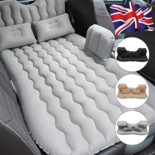 Inflatable Car Air Bed Back Rear Seat Rest Foldable Mattress Travel Camping UK