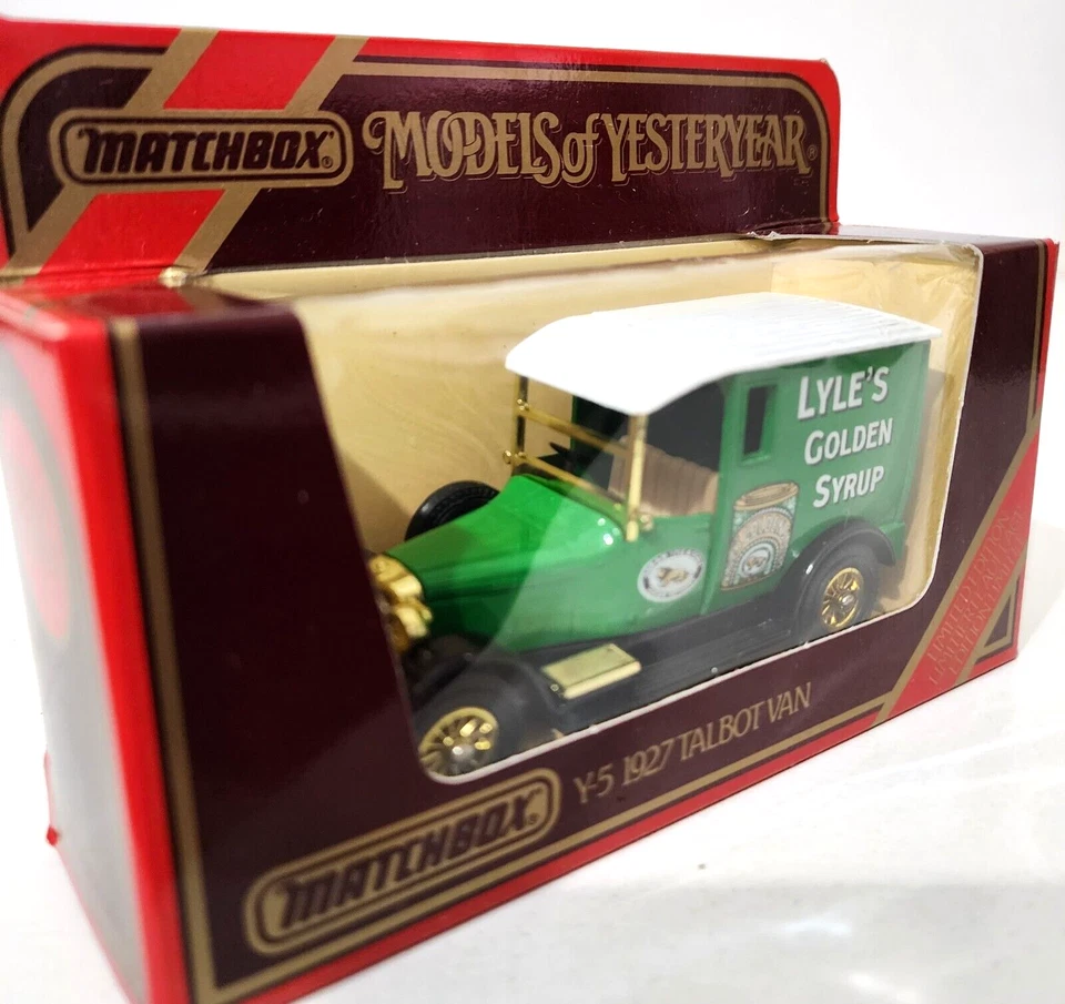Matchbox Models of Yesteryear Y-5 1927 Talbot Van Rose's Lyle's (Vintage New) - Image 3 of 3