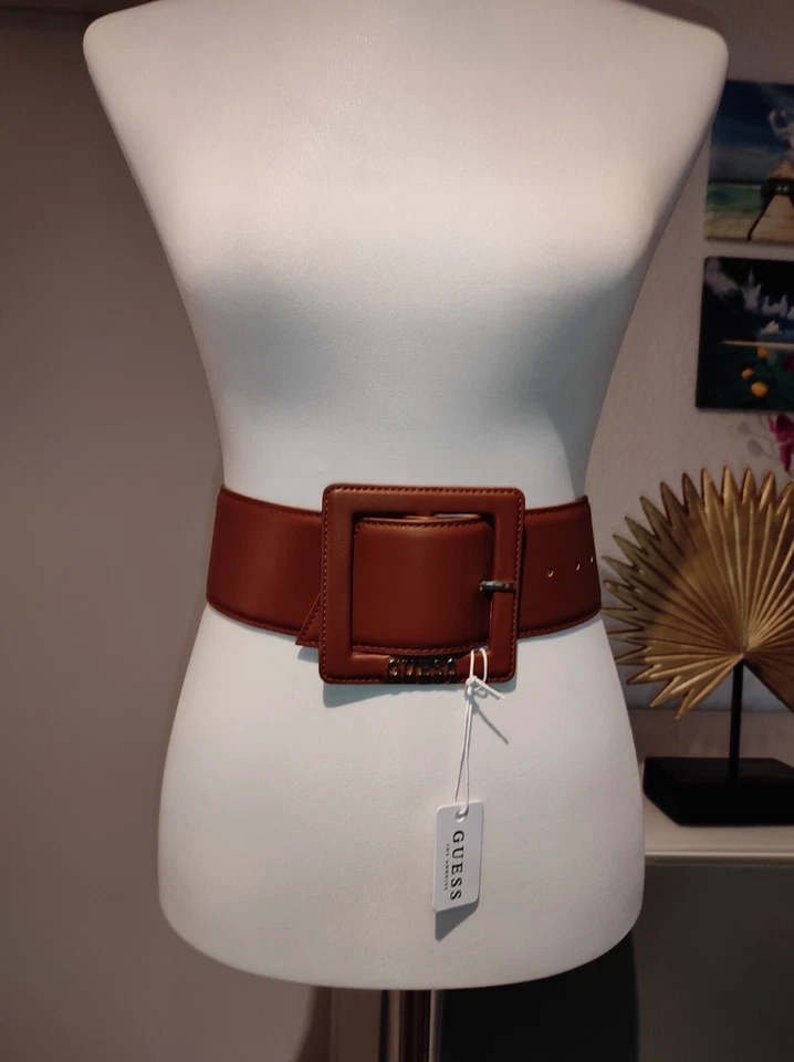 guess gürtel damen neu braun - Bild 4 von 4