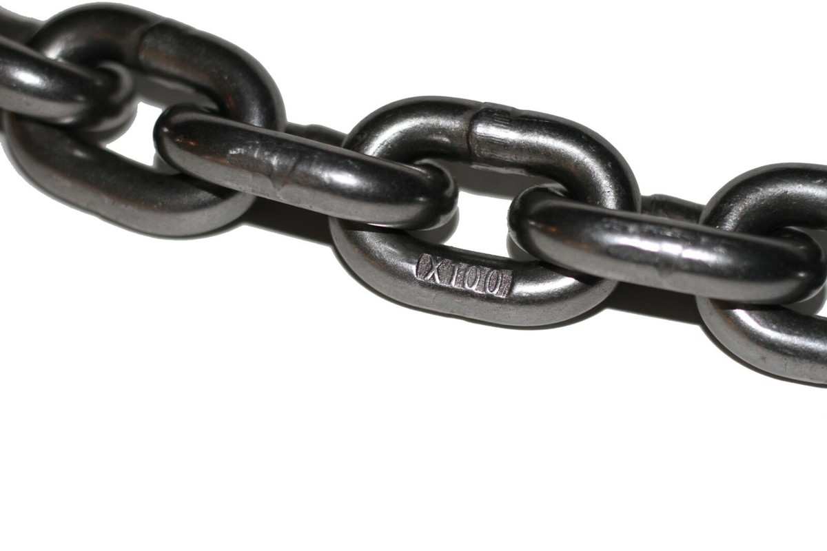 1/2 x 20 ft Type DOS 2-Leg Grade 100 Chain Sling - 26000 lbs WLL 1/2 x 20 ft Type DOS 2-Leg Grade 100 Chain Sling - 26000 lbs WLL