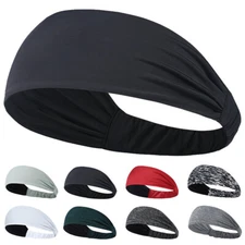 Sports Headbands for Men Sweat Bands Headbands Moisture Wicking Workout Headband