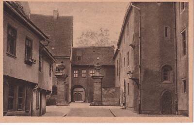 Postcard Weimar Wittum Palace approx. 1920