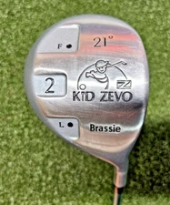 Kid Zevo Brassie 2 Fairway Wood 21*  /  RH  /  Junior Graphite ~38.75"  / jd7355