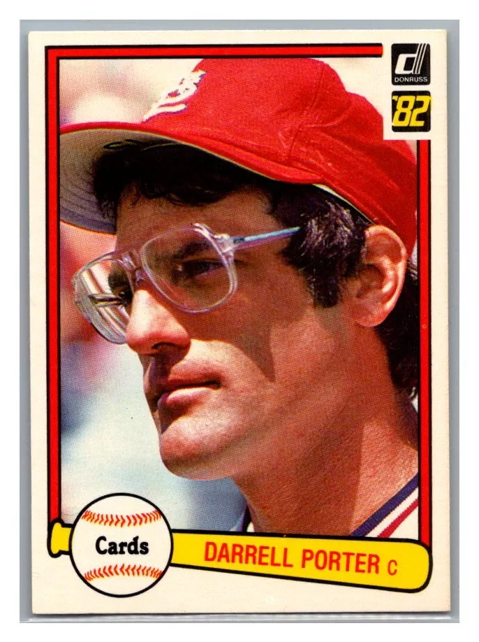 Darrell Porter trading card