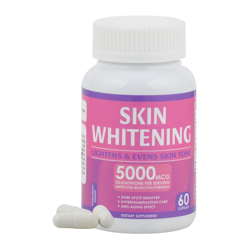 Glutathione 5000mcg Skin Brightening Pills for Anti-Aging and Antioxidant Support