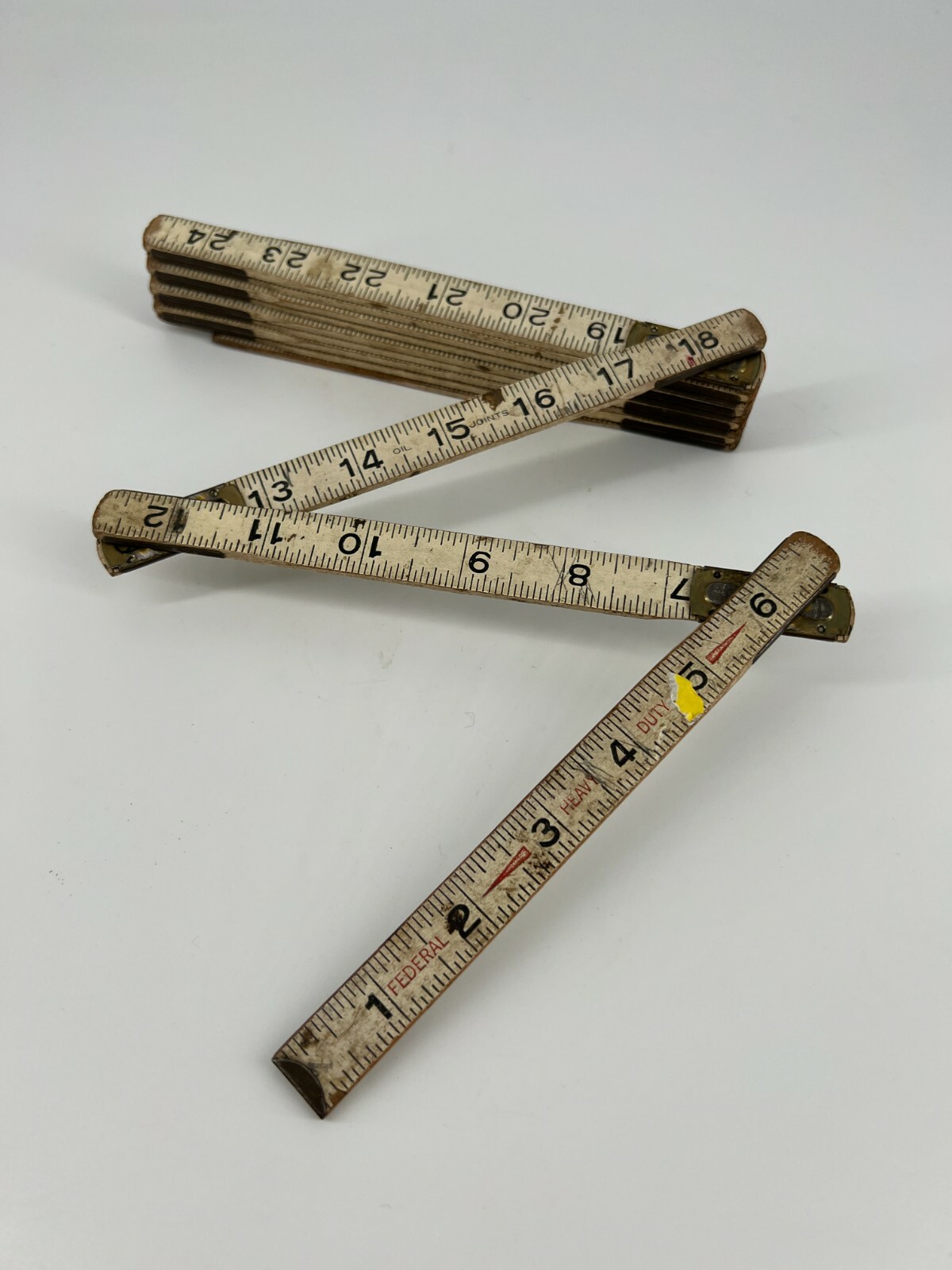 Vintage Wooden Ruler