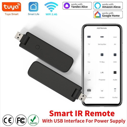 Tuya Universal WiFi Smart Gateway to Copy IR and RF433 Remote Controls - Afbeelding 3 van 6