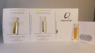 OMNIA PROFUMI Acquamarina, Opale, Platino niche perfume