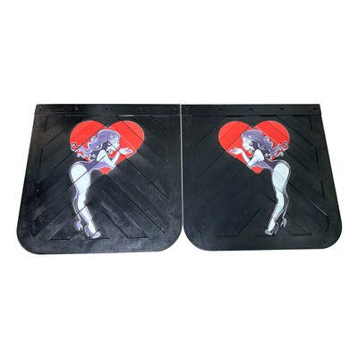 New Mud Flaps Semi Truck Trailer Rubber 30'' x 24'' 1 Pair 0.32'' Thick