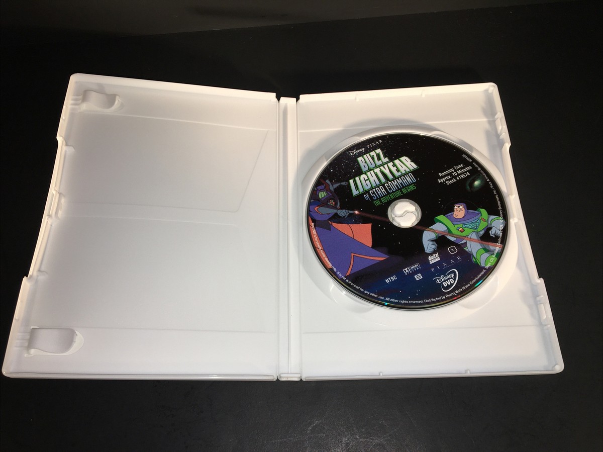 Buzz Lightyear of Star Command The Adventure Begins DVD Tim Allen