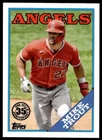 2022 Topps 1988 insert T88-45 Mike Trout Los Angeles Angels baseball MLB card