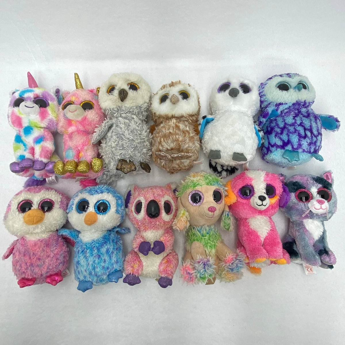 Beanie boos hotsell owls list