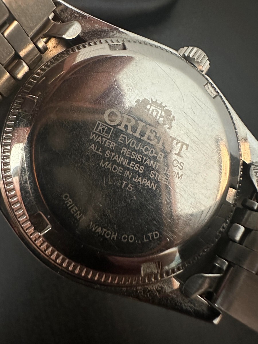 RARE ORIENT President EV0J-C0-B MADE IN JAPAN DISCONTINUED RARE ORIENT President EV0J-C0-B MADE IN JAPAN DISCONTINUED