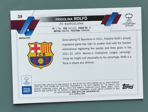 2022-23 topps chrome women's uefa base w variant and inserts Pick you card(s) - Picture 149 of 437