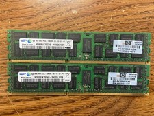 Samsung 16GB 2x8GB Server RAM 2Rx4 PC3L-10600R-09-10-E1-P1