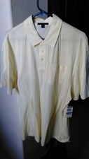 Material London yellow shirt NWT XXL cotton short sleeve Original tag 49.50