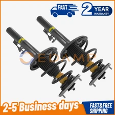 Pair Front Shock Strut Assembly w/O PASM For Porsche 911 996 Carrera 2WD 1999-05