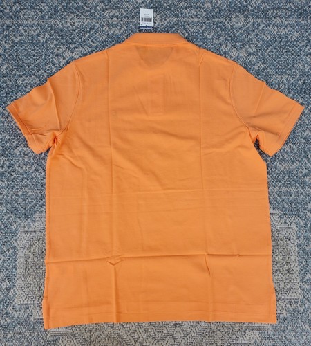 NWT Polo Ralph Lauren Mesh Classic Fit Polo Shirt Orange XL X-Large Tall - Picture 4 of 6