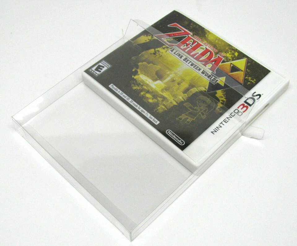 10x CAJA DE JUEGO NINTENDO 3DS CIB - FUNDA PROTECTORA TRANSPARENTE Foto 3 de 4