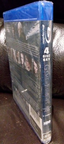 GAME OF THRONES SIXTH SEASON 6 GENUINE REGION B BLU RAY 4 DISCS NEW SEALED - Picture 5 of 5