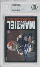 Johnny Manziel Baseball Cards from Topps and Leaf 12