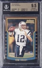 2000 BOWMAN #236 TOM BRADY ROOKIE RC BGS 9.5 Patriots 9.5 W/ 10 Great Subs