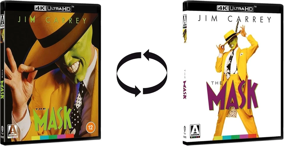 The Mask [4K UHD Blu-ray] (1994) Arrow Video UK Limited Edition Jim Carrey Movie - Image 3 of 4