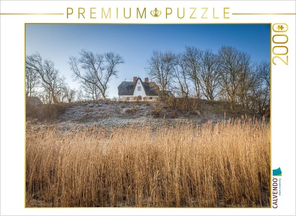 Calvendo Puzzle Dike House In Keitum | 2000 Pieces, Finished Size 35.4 × 26.4 In-image