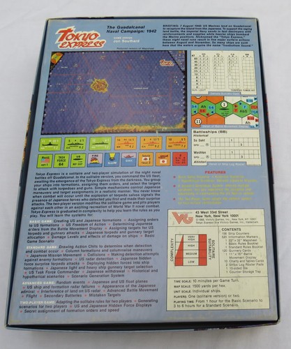 Tokyo Express Victory Games 1988 komplett unpunched unbespielt - Bild 2 von 10