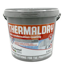 Wykamol ThermalDry Anti Condensation Paint - 5L Tub | Thermal Insulation Coating