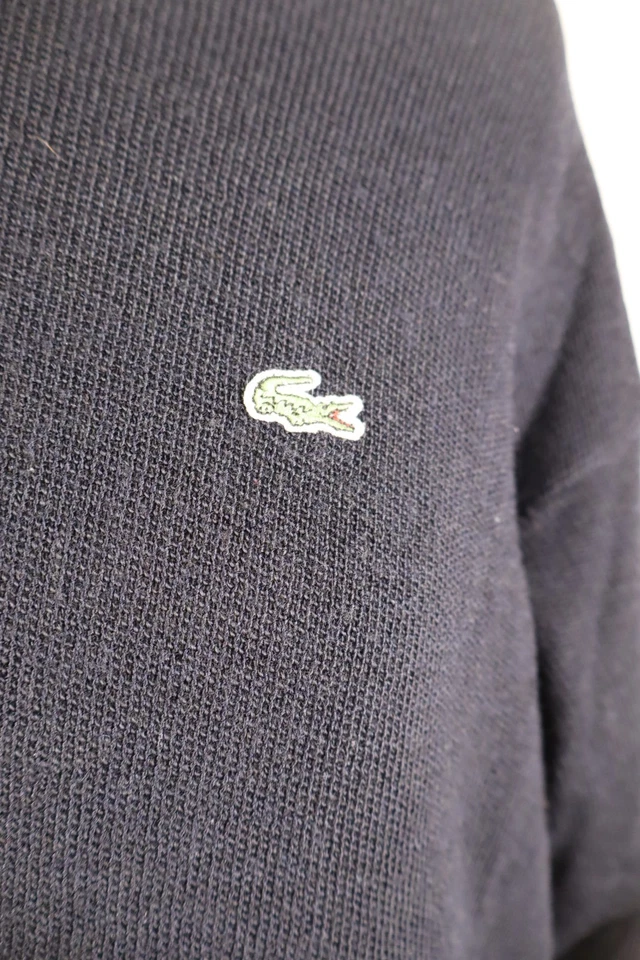 LACOSTE MAGLIONE UOMO TG 4 MAN SWEATER CASUAL VINTAGE LANA VERGINE - Imagen 3 de 4
