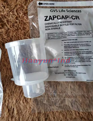 1Pcs For ZapCap-CR PTFE bottle top filter 0.45um