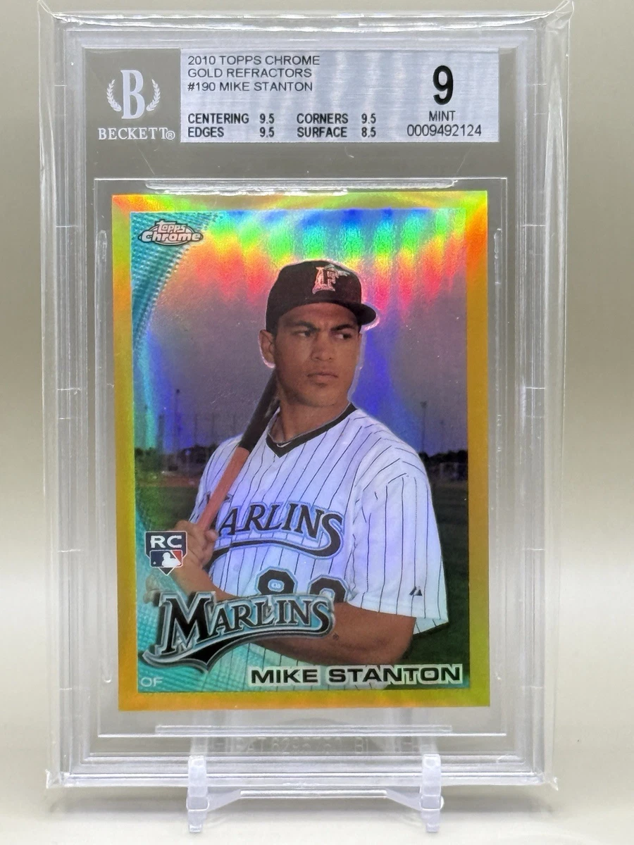 Giancarlo Stanton Baseball Serial Numbered Sports Trading Cards