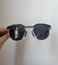 Vintage Oakley HSTN Sunglasses OO9242 Clear/Black Frame PRIZM Black Lenses