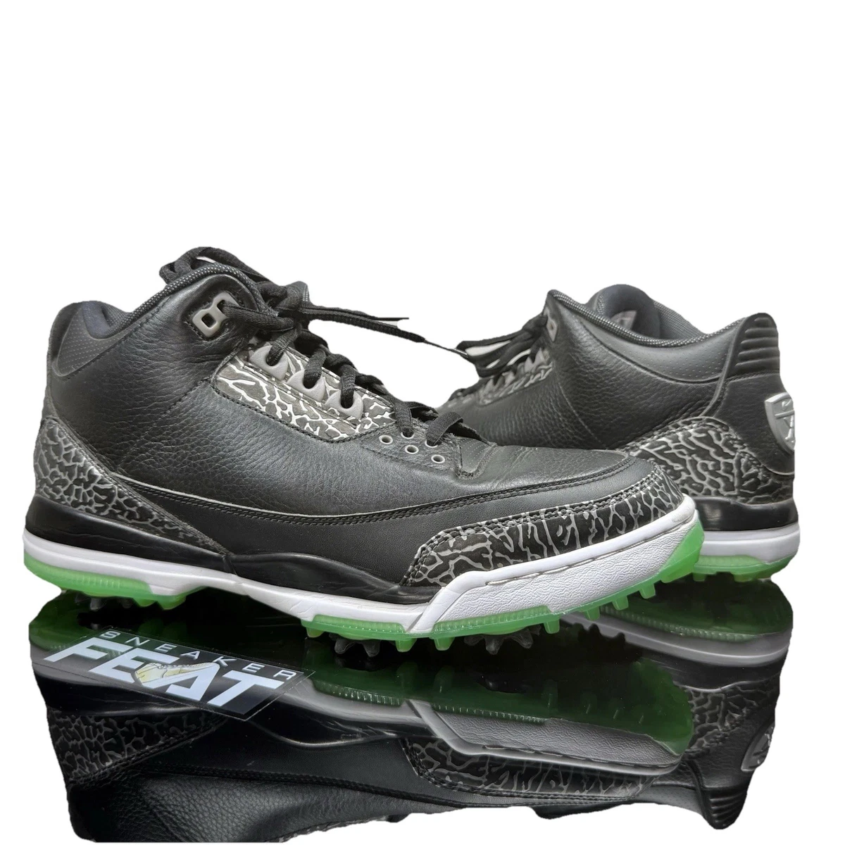 シューズ(男性用) JORDAN3 GOLF 27cm Jordan 3 Golf 2018 Green Glow for Sale | Authenticity Guaranteed