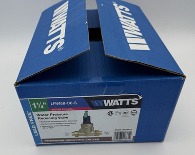 #ad 1 1 4 LFN45B DU S Double Union Water Pressure Reducing Valve 300 psi 25 75 Psi $535.99