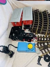 Vntg 1980 Playmobil Geobra Train Set-G Scale-LGB 3 Steam Engine 25 Tracks Engine