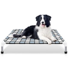 Elevated Outdoor Raised Dog Bed Outdoor Dogs Bed Lifted Pet Bed Dog Cot for M...