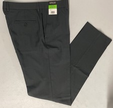 KENNETH COLE REACTION Men's Techni Slim Fit Performance Dress Pants GRAY 34x34