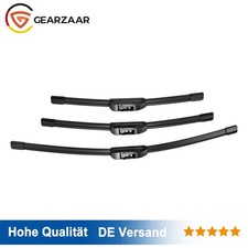 Scheibenwischer Set vorne + hinten Für Ford Fiesta V Van 2003-2010 Gummi Schwarz