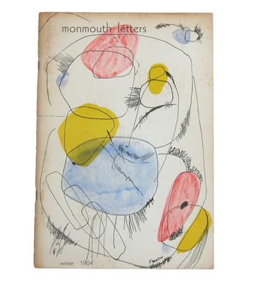 Vtg 1964 Monmouth Letters Linda Deutsch Expression Literature paperback BROCHURE