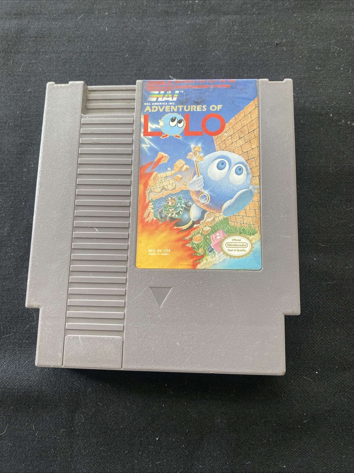 Hal America Adventures of Lolo Nintendo NES Game Cartridge NTSC-U/C (US/Canada)