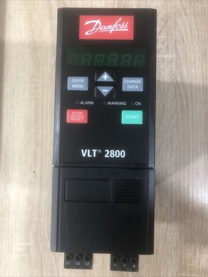 1 Pcs Danfoss Inverter VLT2811PT4B20STR1DBF10A00C0 195N1031 1.1 KW 2.6A