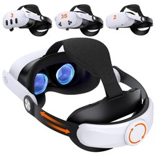 Image of Adjustable Elite Strap Replacement VR Headset for Meta Quest 3S/Quest 2/Quest 3